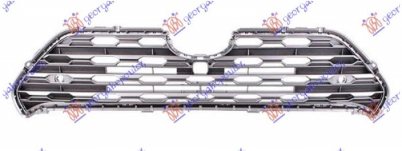 PVC MASKA SREBRNA (SA SENZ I KAM)