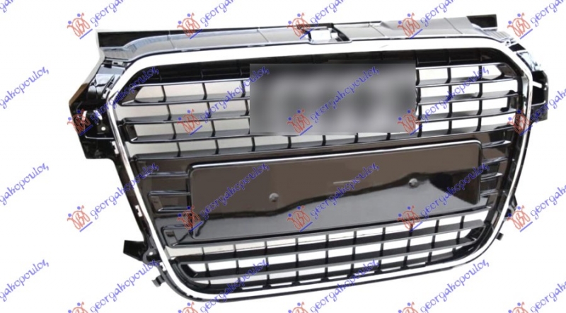 PVC MASKA SVETLO-CRNA (HROM LAJSNE) (HROM OKVIR) (S-LINE)