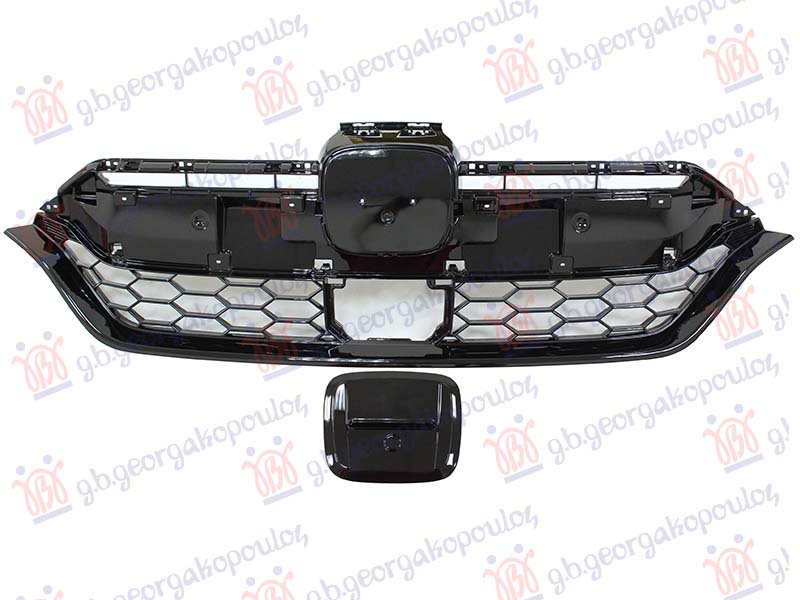 PVC MASKA SVETLO-CRNA (OTVORI ZA LAJSNU) 20-