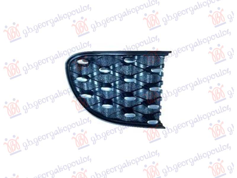 RESETKA PREDNJEG BRANIKA (BEZ MAGLENKE) CRNA-HROM (LOUNGE)