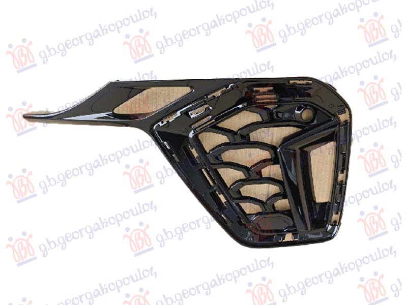 RESETKA PREDNJEG BRANIKA CRNA (PDC SENZOR) (S-LINE)