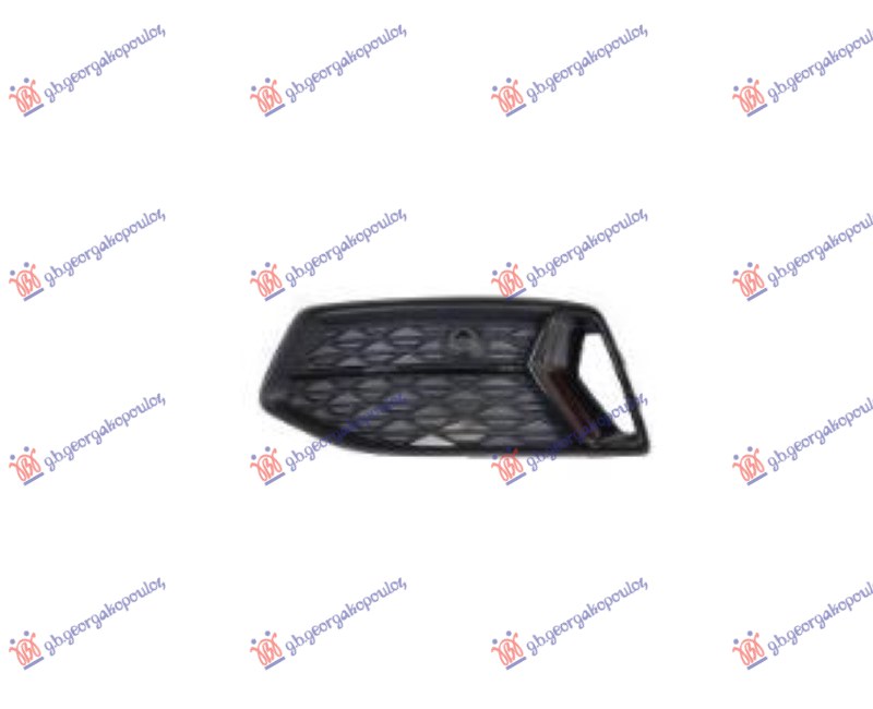 RESETKA PREDNJEG BRANIKA CRNA/SJAJ-CRNA (PDS SENZOR)