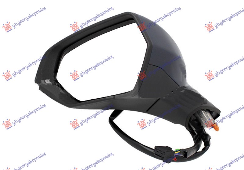 RETROVIZOR EL. PM PREK. MEM. MIG.SV. 13P