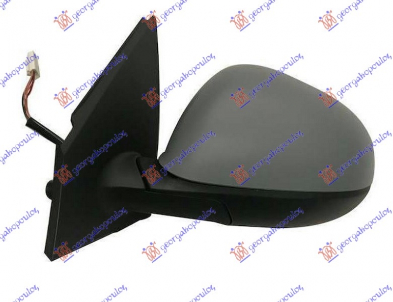 RETROVIZOR ELE. SA GREJACEM PM 10- (KONV