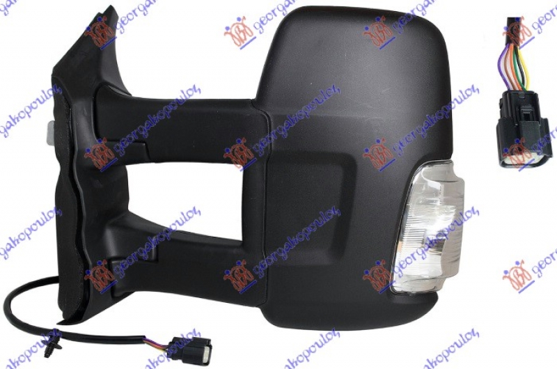 RETROVIZOR ELE.GREJ.DUGACAK(SA PROV.MIGA