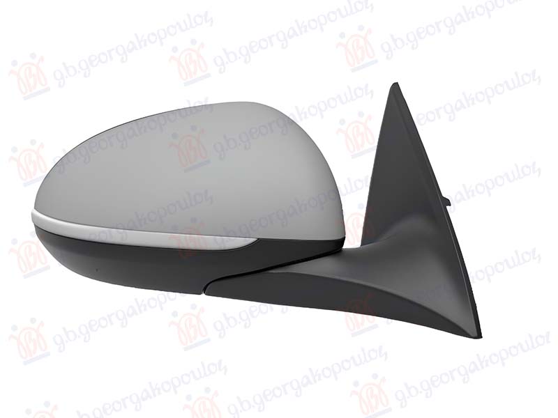 RETROVIZOR ELEK. SA GREJ. PM (EL-SKLOPIV) (MIGAVAC) (SVETLO) (MEMORIJA) (MRTAV UGAO) (10OTV/8PIN+10OTV/8PIN) (ASFERICNO)