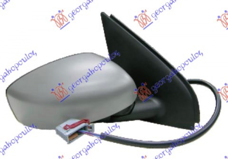 RETROVIZOR ELEKT. GREJ. 5VR PM A KVALIT.