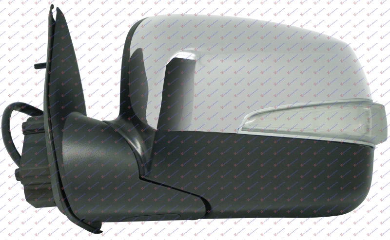 RETROVIZOR ELEKTR. HROM SA MIG. A KVALIT