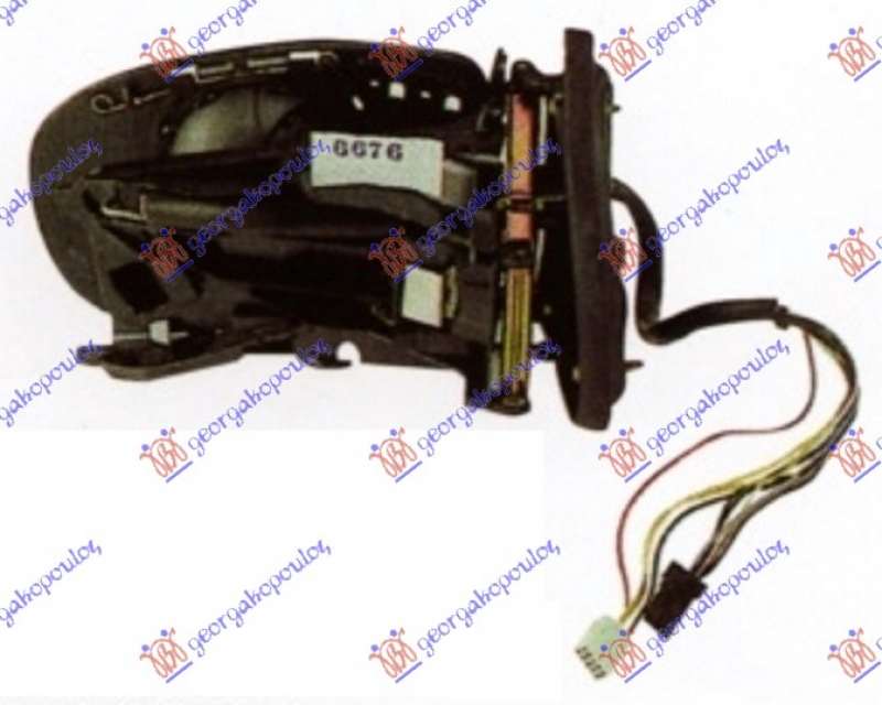 RETROVIZOR ELEKTRICNI GRE. (BEZ POKLOP)