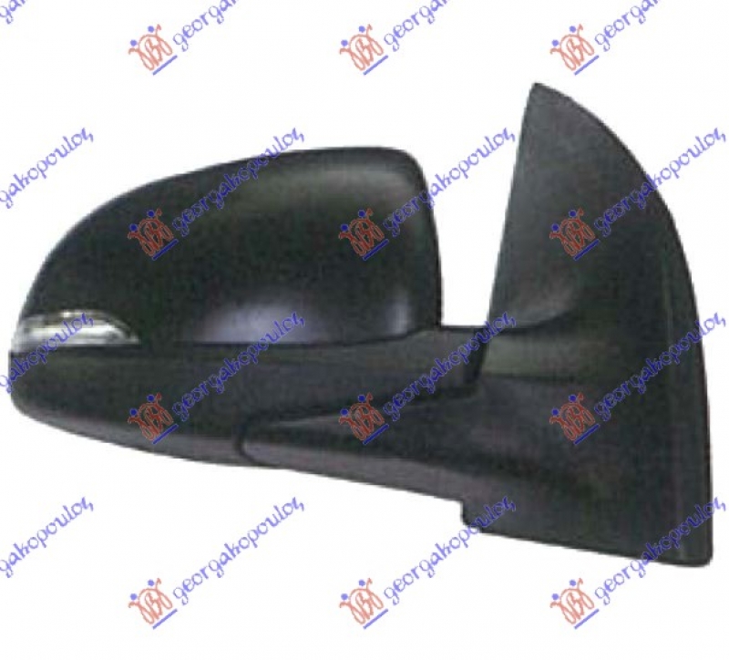 RETROVIZOR ELEKTRICNI GREJ. PM (SA SVET)