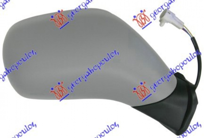 RETROVIZOR ELEKTRICNI PM 00- (KONVEKSNO STAKLO)