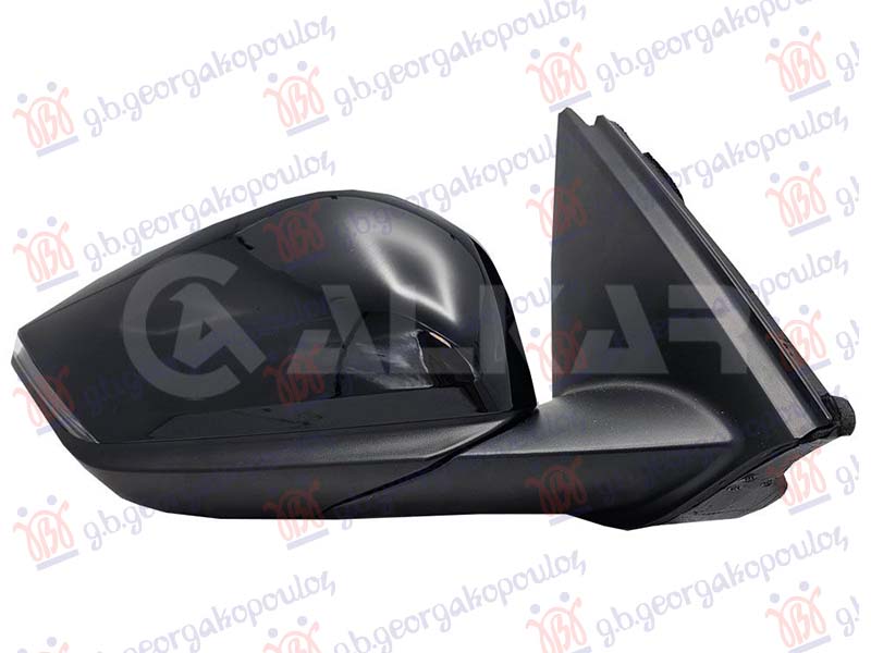 RETROVIZOR ELEKTRICNI SA GREJACEM (ELEKTRO-SKLOPIV) (MIGAVAC) (SENZOR) (10 PIN) (KONVEKSNO STAKLO)