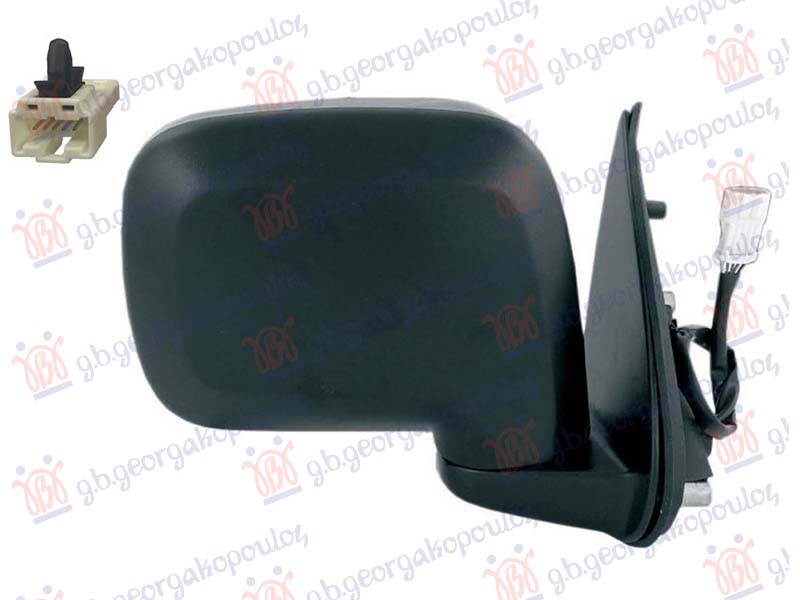 RETROVIZOR ELEKTRICNI SA GREJACEM (KONVEKNSO STAKLO)