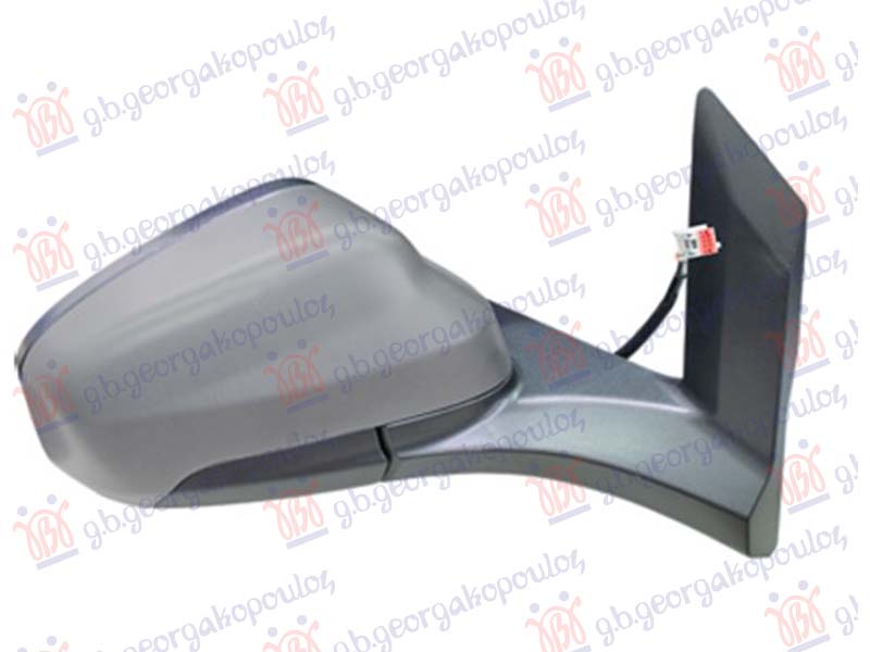 RETROVIZOR ELEKTRICNI SA GREJACEM PM 17- (5 PIN) (ASFERICNO STAKLO)