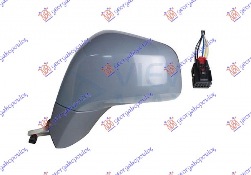 RETROVIZOR ELEKTRICNI SA GREJACEM PM (5 PIN) NOSAC PM (ASFERICNO STAKLO)