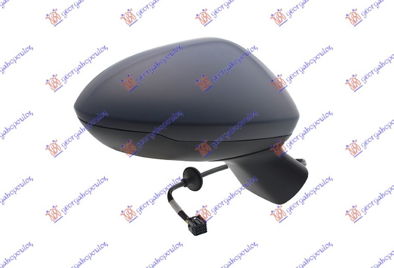 RETROVIZOR ELEKTRICNI SA GREJACEM PM (KONVEKSNO STAKLO)