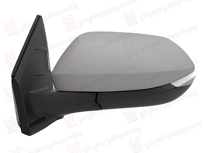 RETROVIZOR ELEKTRICNI SA GREJACEM PM (MIGAVAC) (5 PIN) (KONVEKSNO STAKLO)