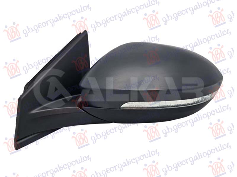 RETROVIZOR ELEKTRICNI SA GREJACEM PM (MIGAVAC) (6 PIN) (ASFERICNO STAKLO)