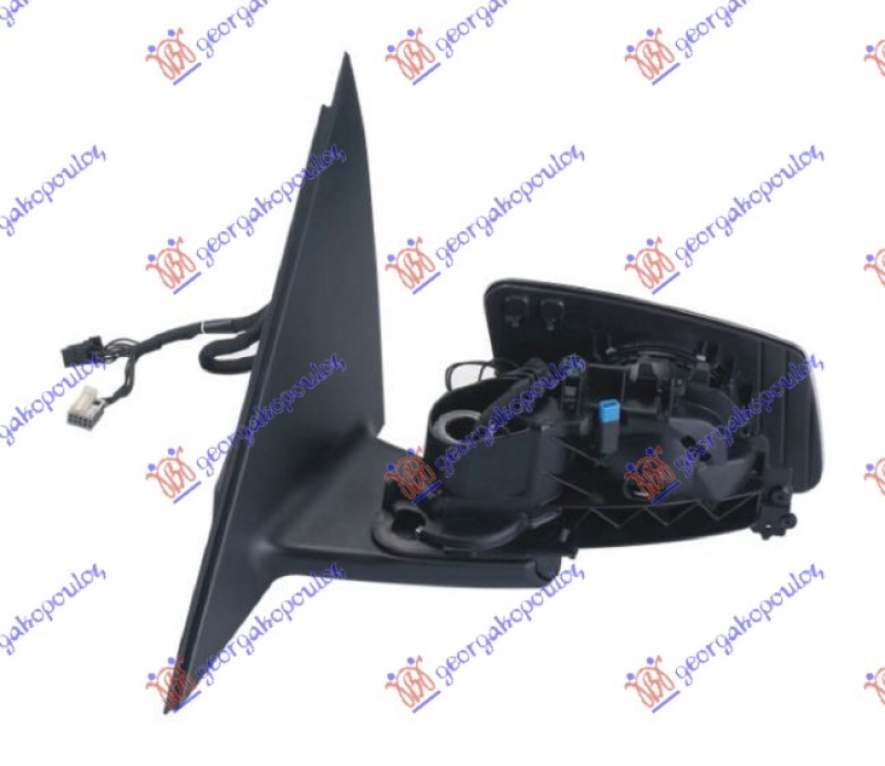 RETROVIZOR EL.GREJ. BEZ POKLOP SA MEM