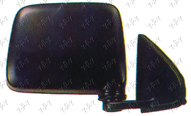 RETROVIZOR MEHANICKI (A KVALITET) (RAVNO STAKLO)