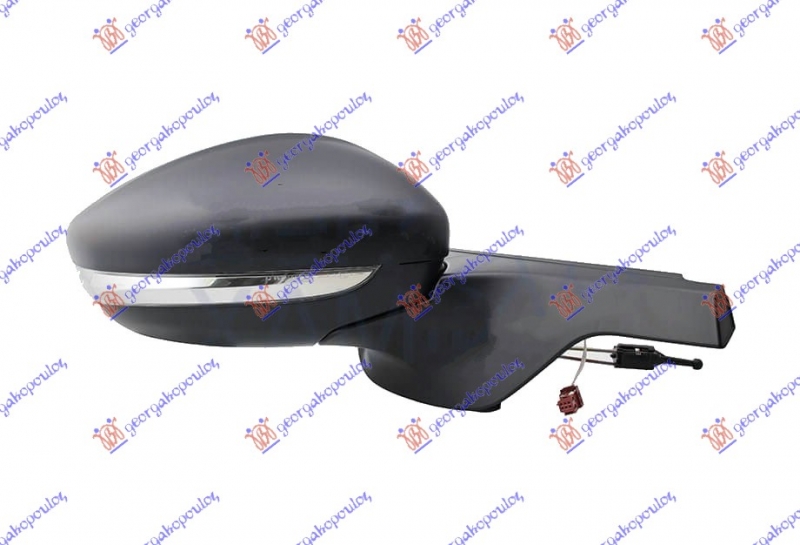 RETROVIZOR MEHANICKI MIG. SENZ. 4PIN -18