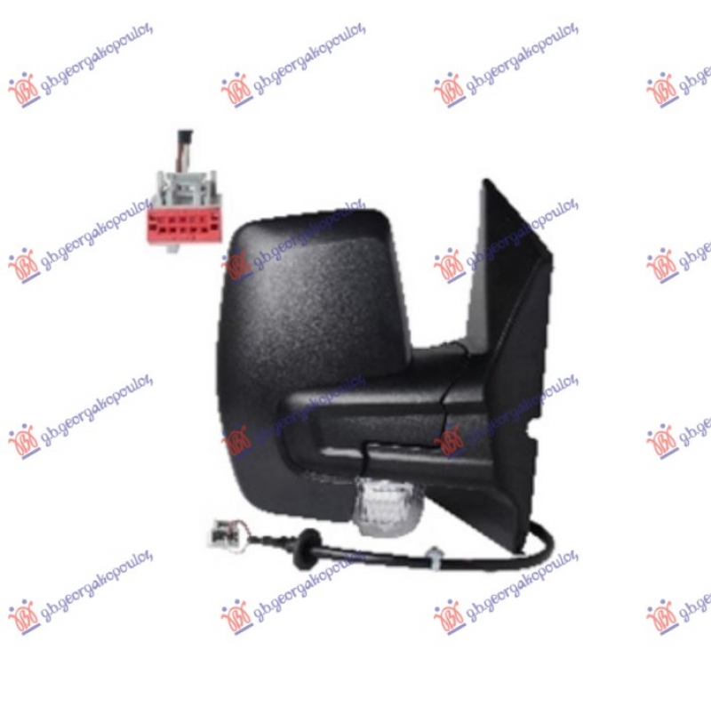 RETROVIZOR MEHANICKI (MIGAVAC) (KONVEKSNO STAKLO)