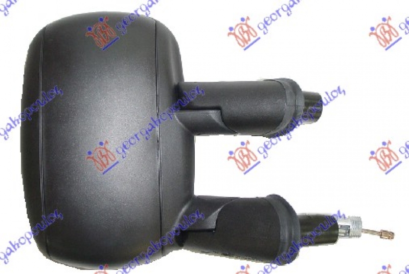 RETROVIZOR MEHANICKI SA KAB. CRNI A KVAL