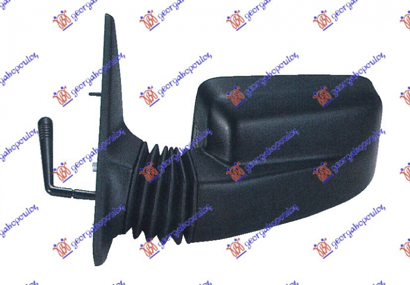 RETROVIZOR MEHANICKI SA RUCICOM -90 (RAV