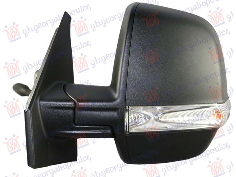 RETROVIZOR MEHANICKI SA SAJLOM (MIGAVAC) (CARGO) (KONVEKSNO STAKLO)