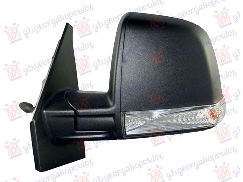 RETROVIZOR MEHANICKI SA SAJLOM (MIGAVAC) (SENZOR) (COMBI/PANORAMA) (KONVEKSNO STAKLO)