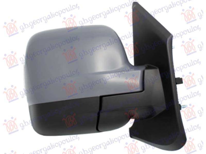 RETROVIZOR MEHANICKI SA SAJLOM PM (MIGAVAC) (2 PIN) (ASFERICNO STAKLO)