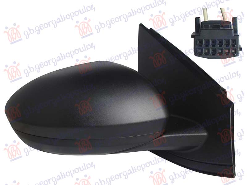 RETROVIZOR MEHANICKI SAJLOM (SENZOR) (KONVEKSNO STAKLO)