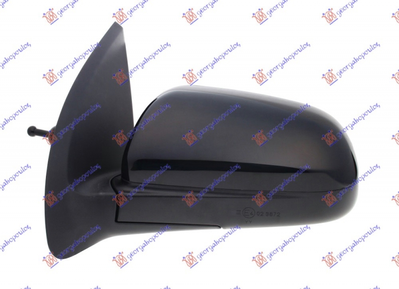 RETROVIZOR MEHANICKI SA KABLOM (RAVNO)