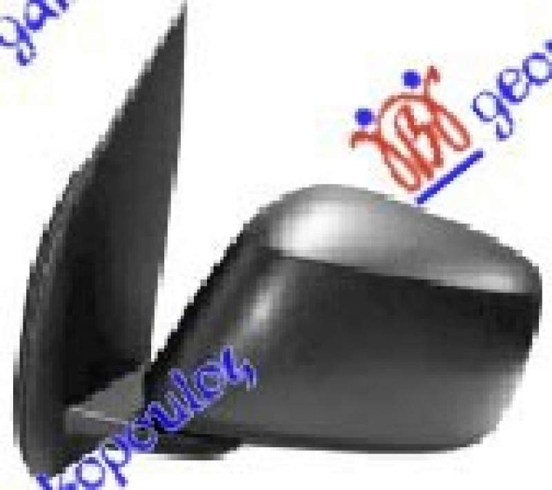 RETROVIZOR SPOLJNI CRNI -08 (KONVEKSNO)