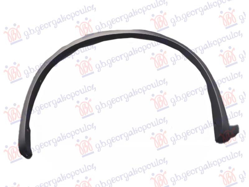 RUB PLASTICNI PREDNJEG BLATOBRANA CRNI