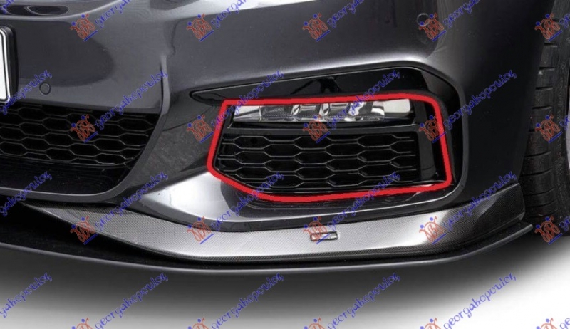 SINA ZADNJEG BRANIKA PLASTICNA (G30/SEDAN) (M-SPORT)