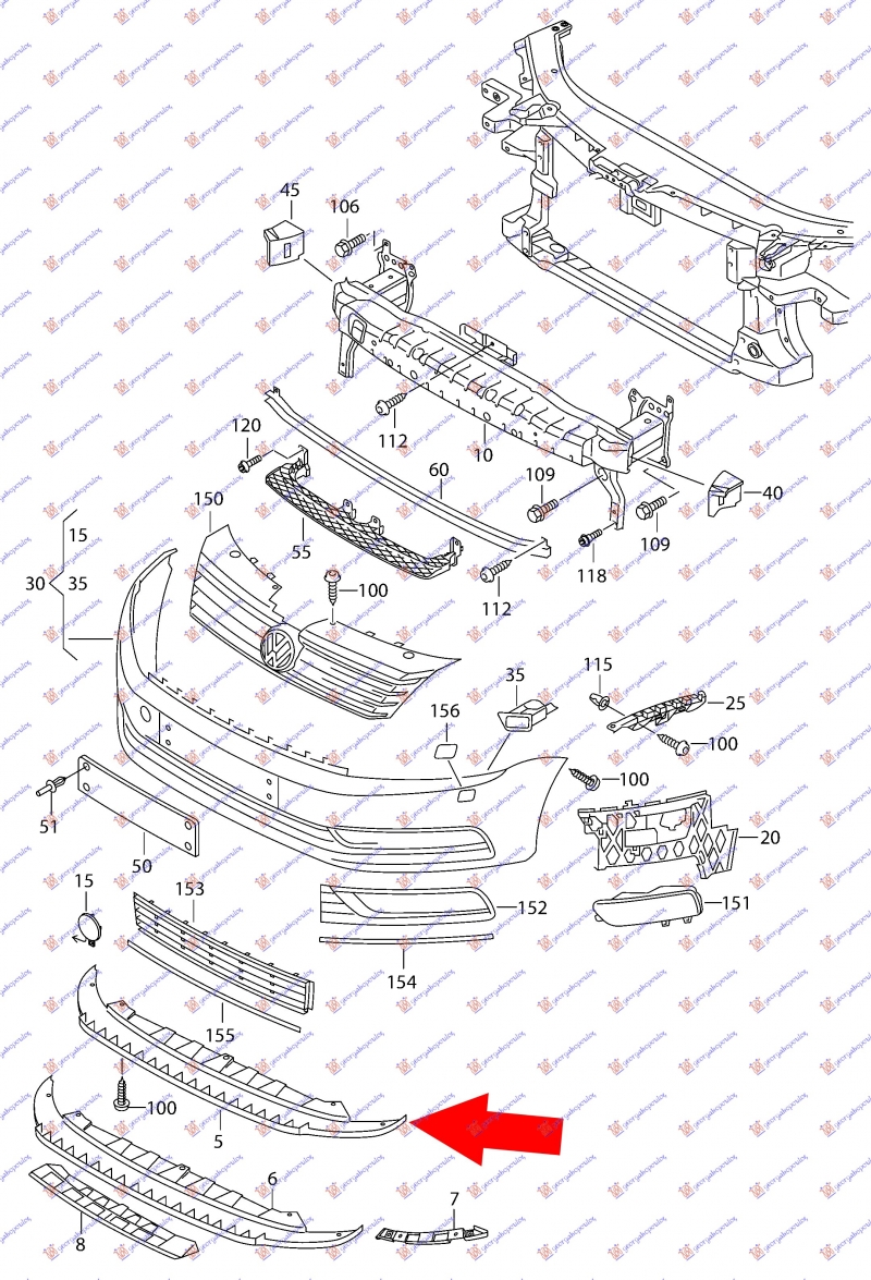 SPOJLER PREDNJEG BRANIKA