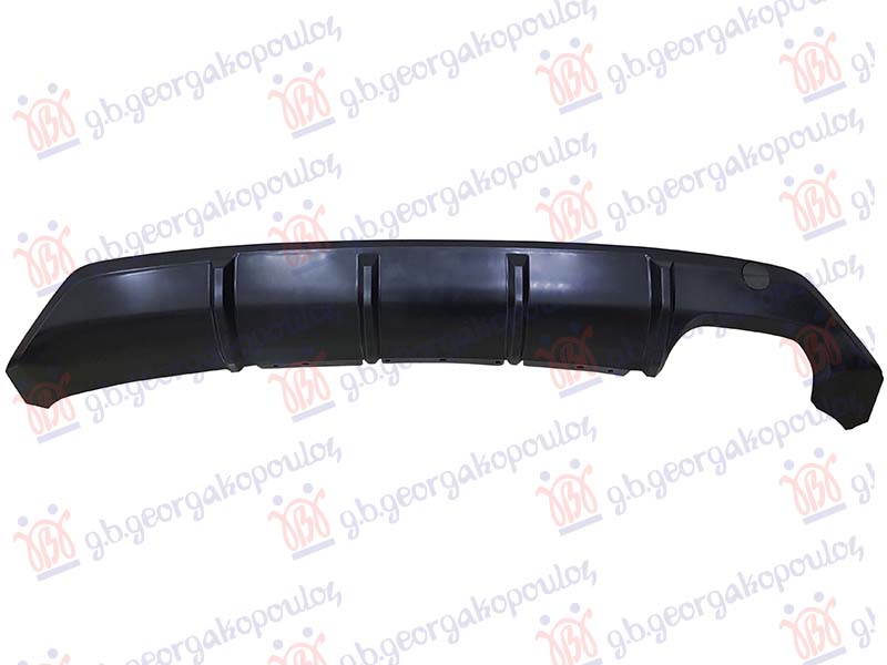 SPOJLER ZADNJEG BRANIKA (1 OTVOR ZA 2 IZDUVNE CEVI) (N-LINE)