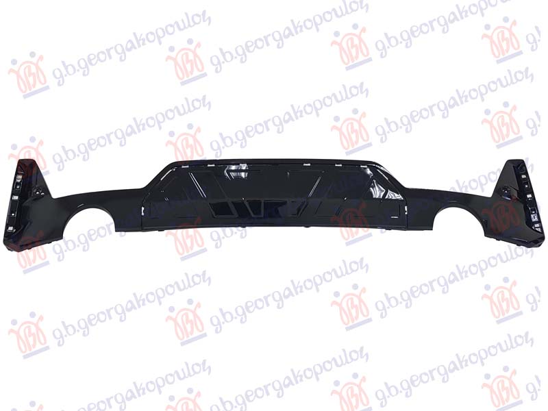 SPOJLER ZADNJEG BRANIKA SJAJ-CRNI (2 PDC SENZORA) (2 OKRUGLA OTVORA ZA IZDUVNE CEVI) (SEDAN/G20) (M-PERFORMANCE/330i)