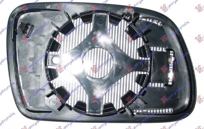 STAKLO RETRO.PLAVO BEZ GREJACA