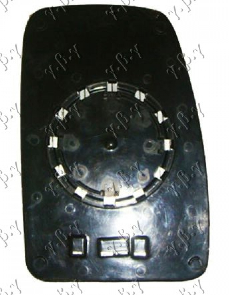 STAKLO RETROVIZORA 03- GORNJI DEO (KONVE