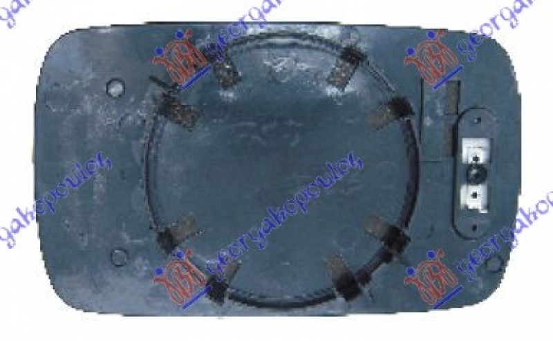 STAKLO RETROVIZORA -92 (RAVNO)