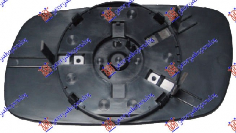 STAKLO RETROVIZORA 95- (KONVEKSNO)