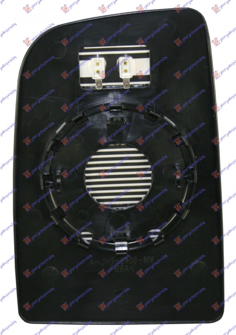 STAKLO RETROVIZORA GORNJE OKRUGLO (KONVE