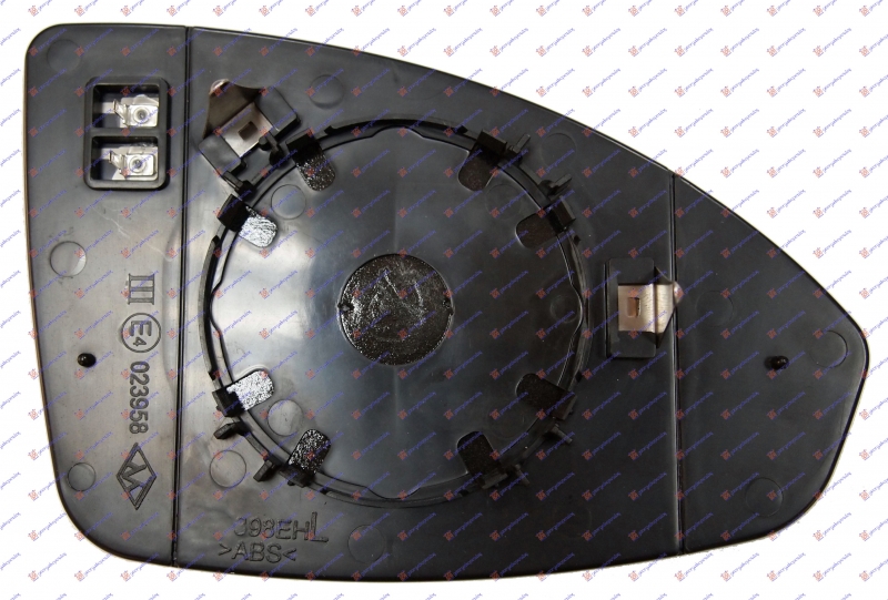 STAKLO RETROVIZORA (KONVEKSNO)