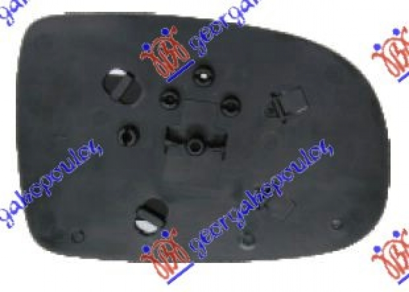 STAKLO RETROVIZORA (KONVEKSNO)