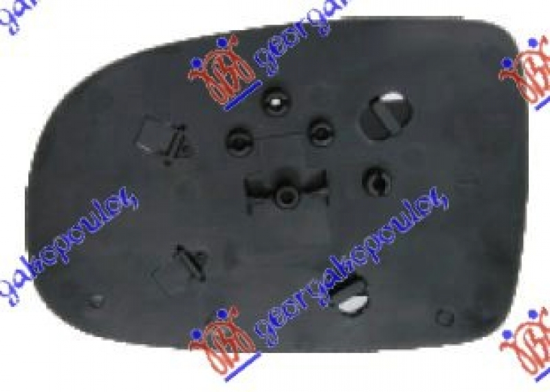 STAKLO RETROVIZORA (KONVEKSNO)