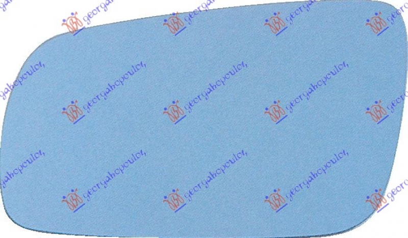 STAKLO RETROVIZORA PLAVO (00-) (ASFERICN