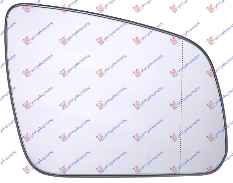 STAKLO RETROVIZORA SA GREJACEM -09 (ASFE