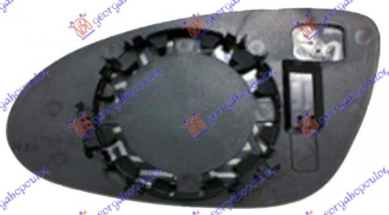 STAKLO RETROVIZORA SA GREJACEM -09 (ASFE